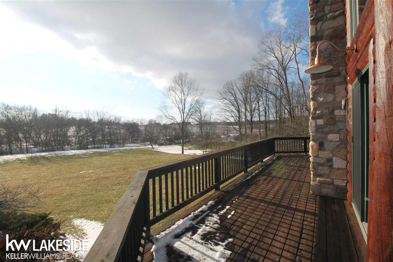 4964 Lippincott Road Lapeer, MI 48446 - Photo 33 of 46 Deck View to the West