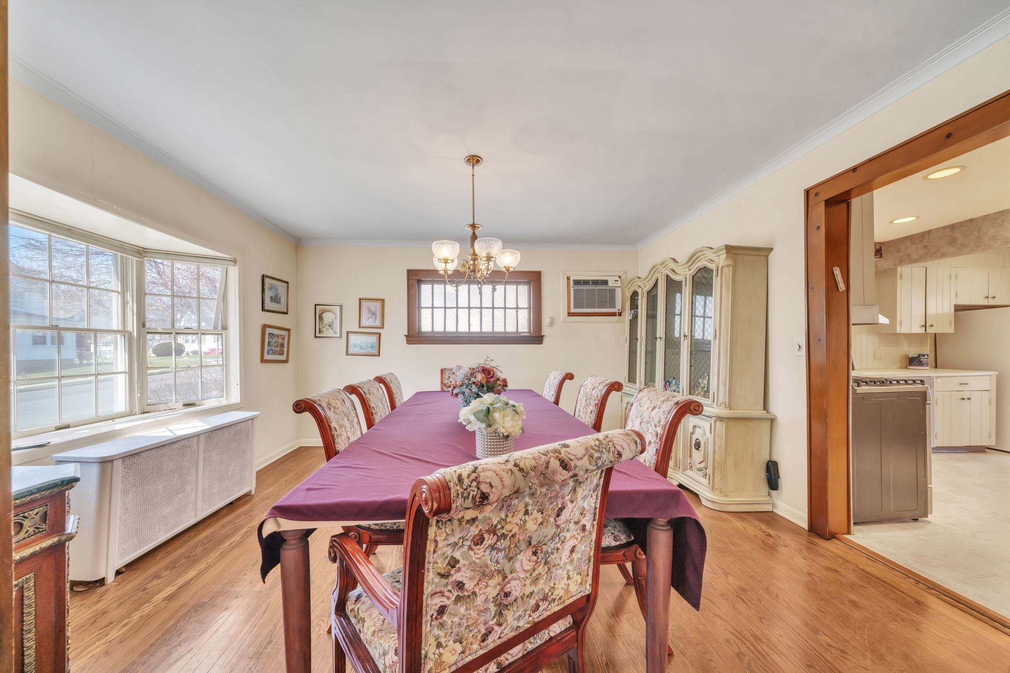 865 Livingston Road Elizabeth, NJ 07208 - Photo 3 of 39 a view of a dining room with furniture window and outside view