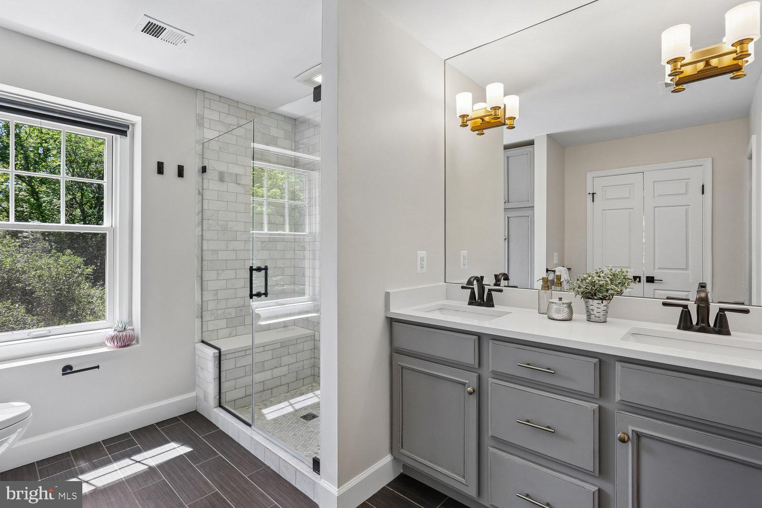 20920 Sunnyacres Road Gaithersburg, MD 20882 - Photo 31 of 64 Renovated luxury primary bathroom