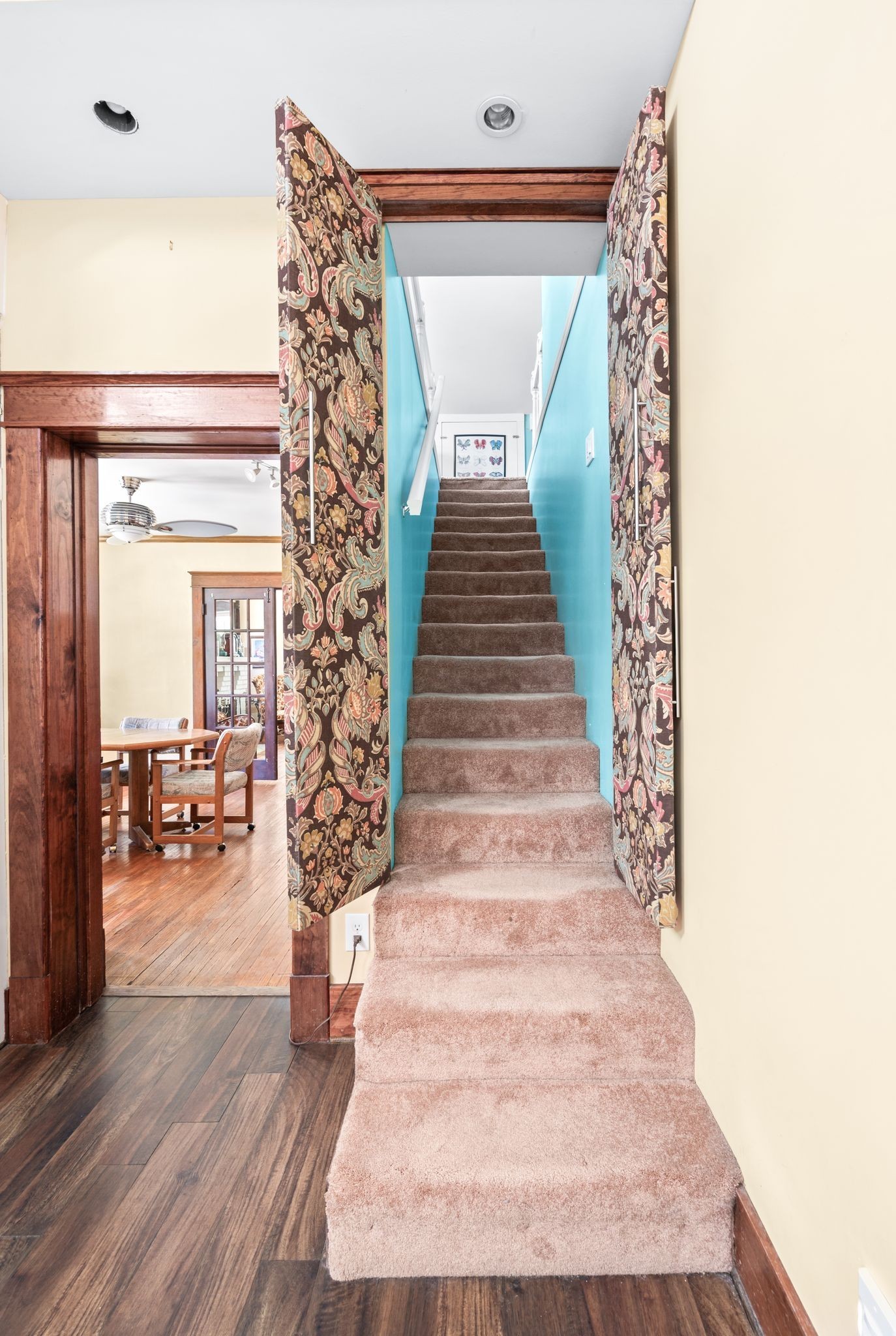 802 North 16th Street Nashville, TN 37206 - Photo 31 of 44 a view of entryway with livingroom and wooden floor
