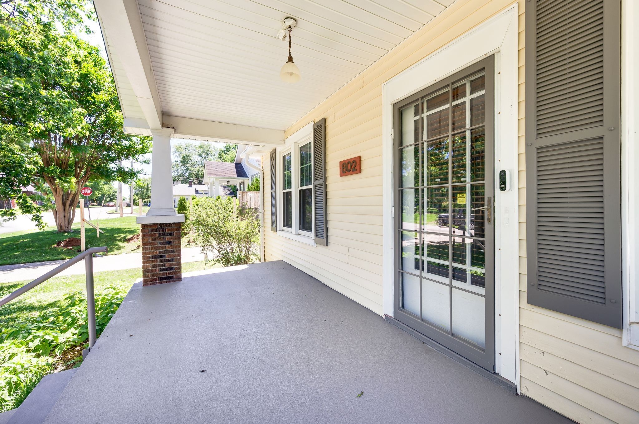802 North 16th Street Nashville, TN 37206 - Photo 6 of 44 a view of a porch with furniture and garden