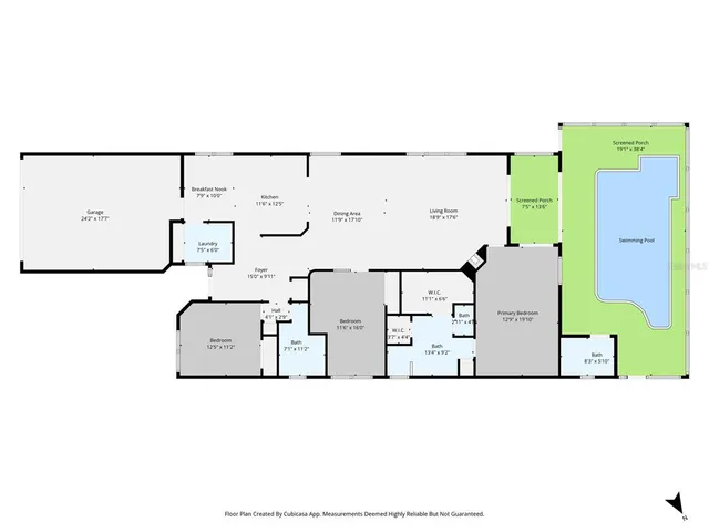 $534,900 | 1036 Dartford Drive, Tarpon Springs, FL 34688