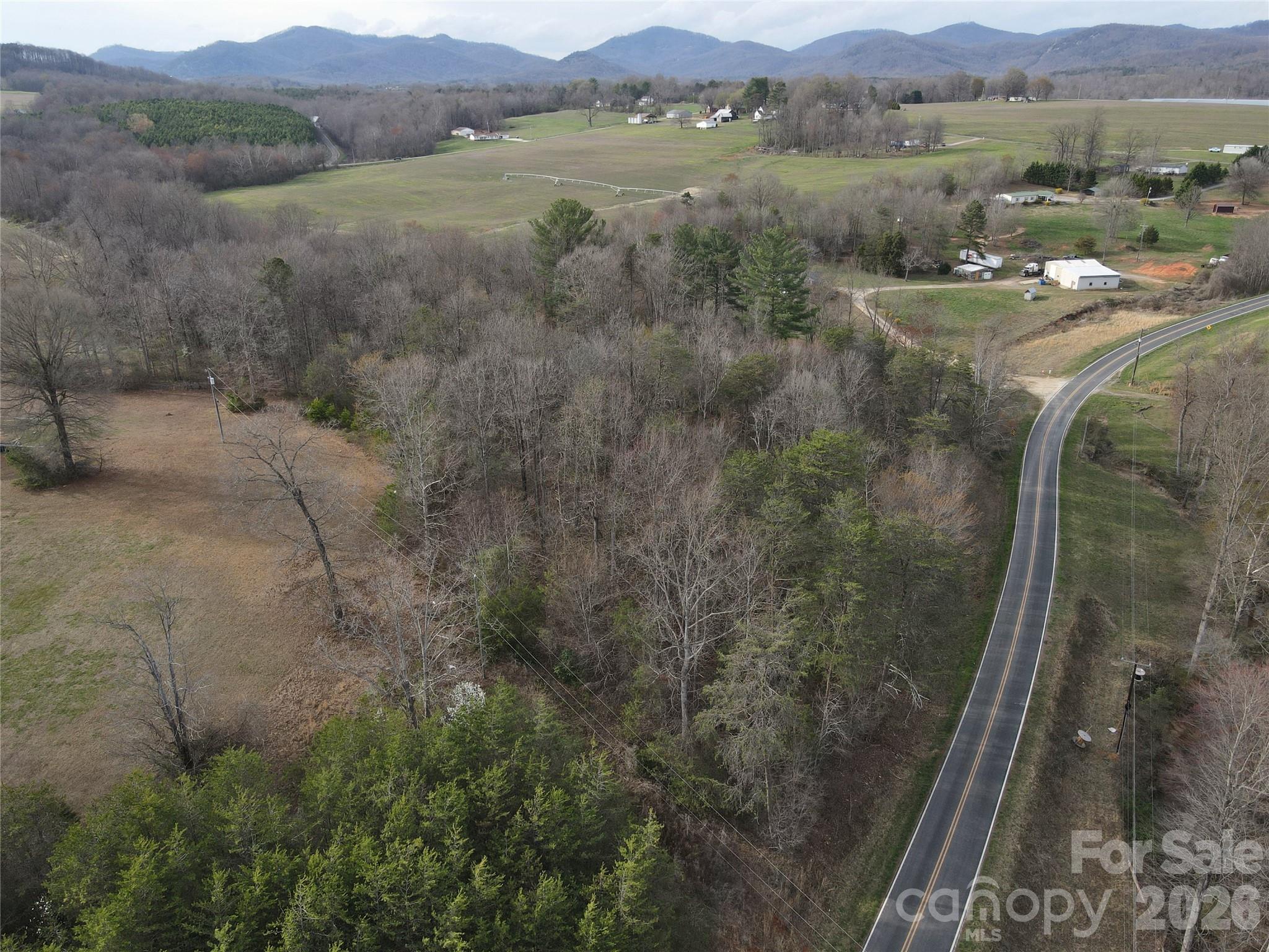 0 Vashti Road Hiddenite, NC 28636 - Photo 14 of 38 a view of a lush green hillside and houses