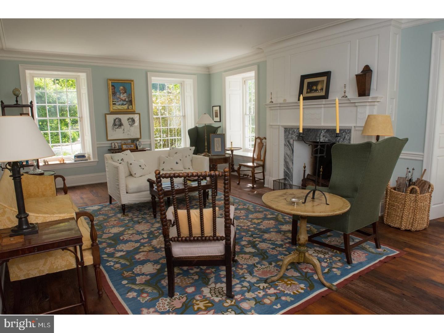 928 Garrett Mill Road Newtown Square, PA 19073 - Photo 6 of 24 Living Room