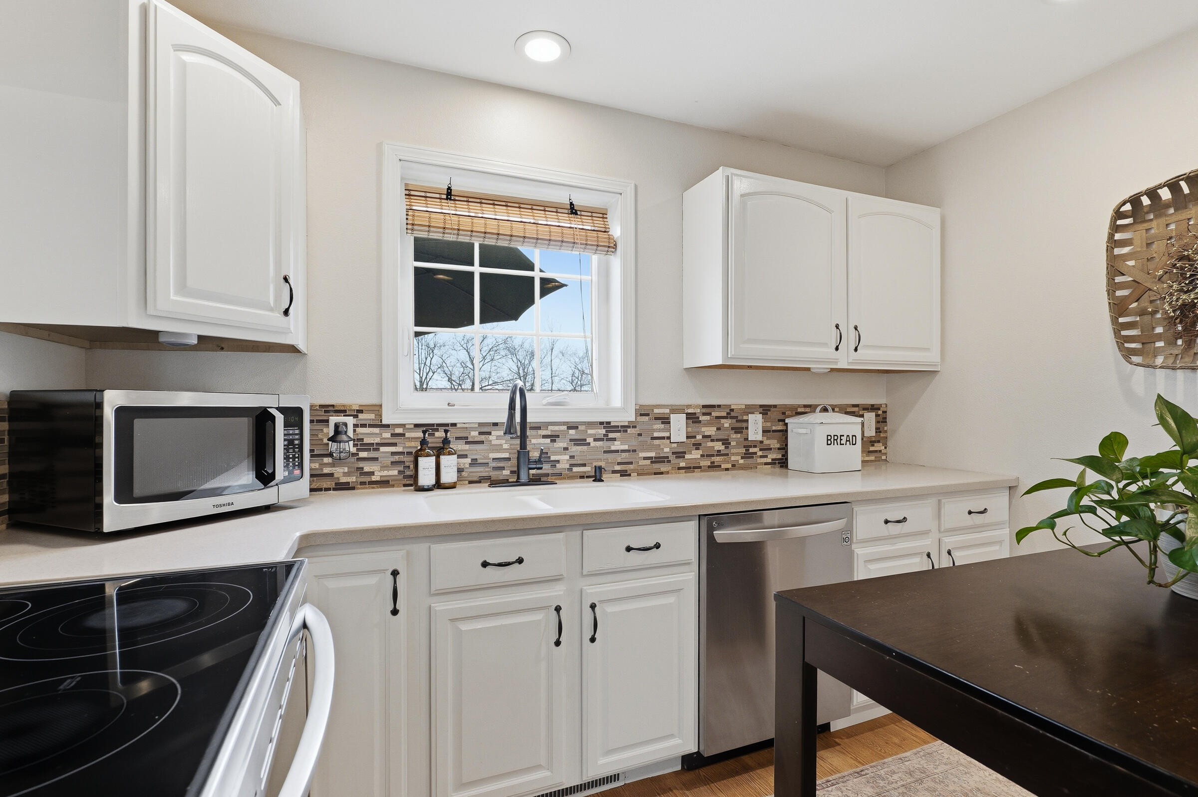 1600 Falcon Way Sheboygan Falls, WI 53085 - Photo 2 of 45 Kitchen - Window Overlooks Yard