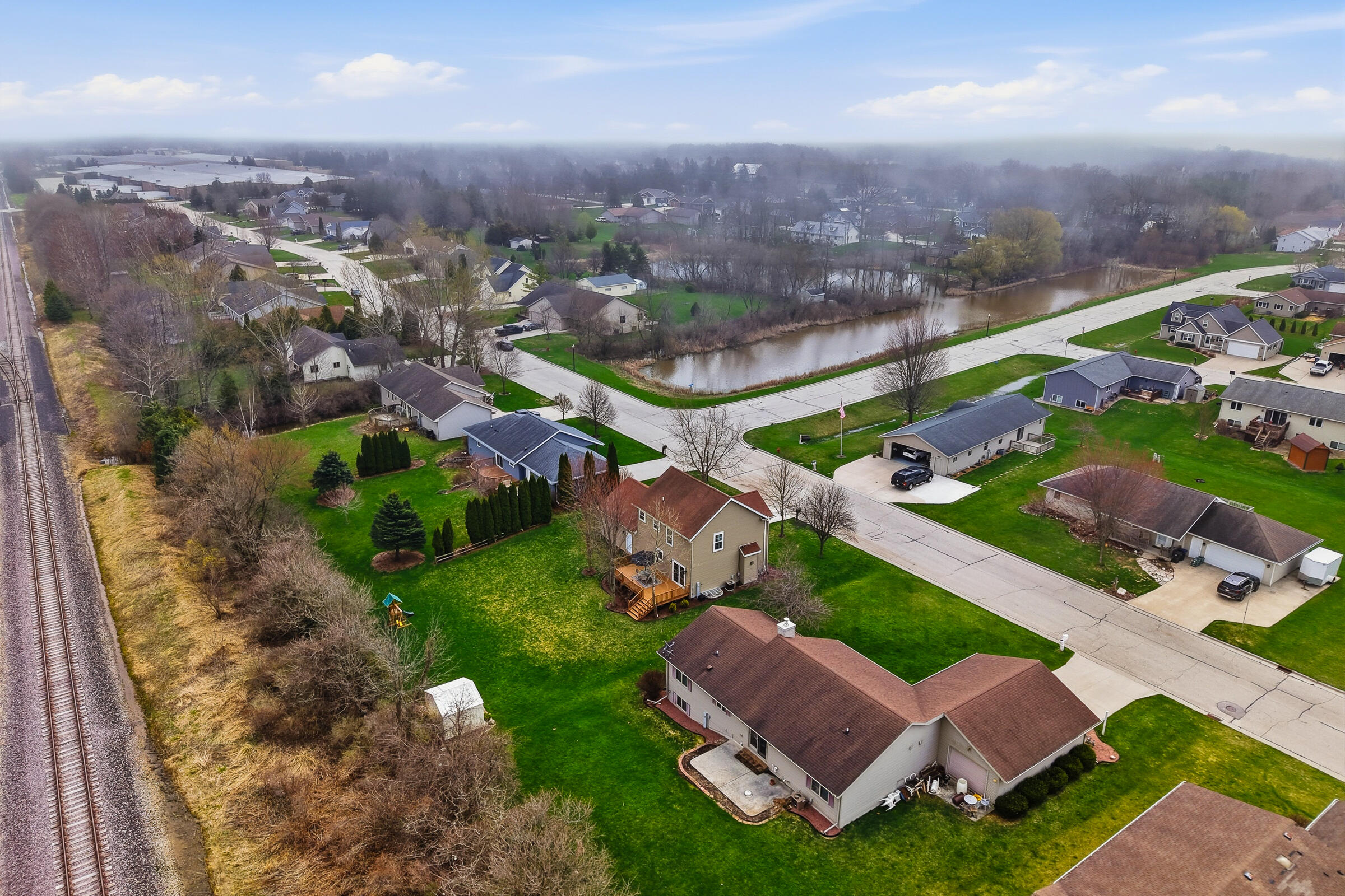 1600 Falcon Way Sheboygan Falls, WI 53085 - Photo 30 of 45 Over View of the Property