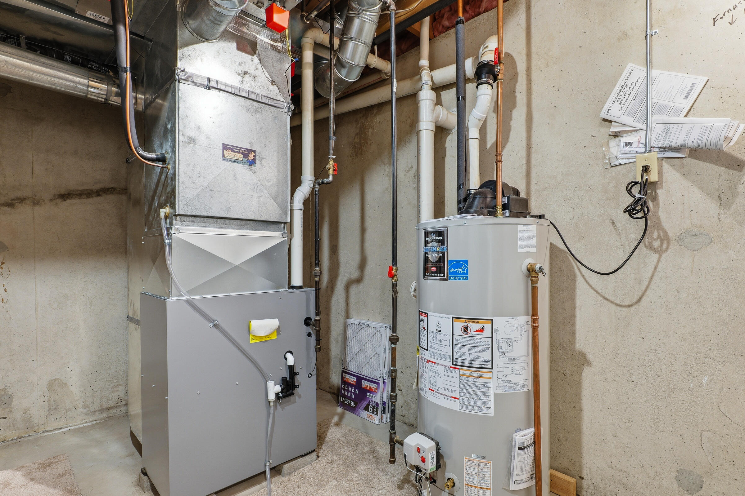 1600 Falcon Way Sheboygan Falls, WI 53085 - Photo 33 of 45 Furnace and Gas H20 Heater