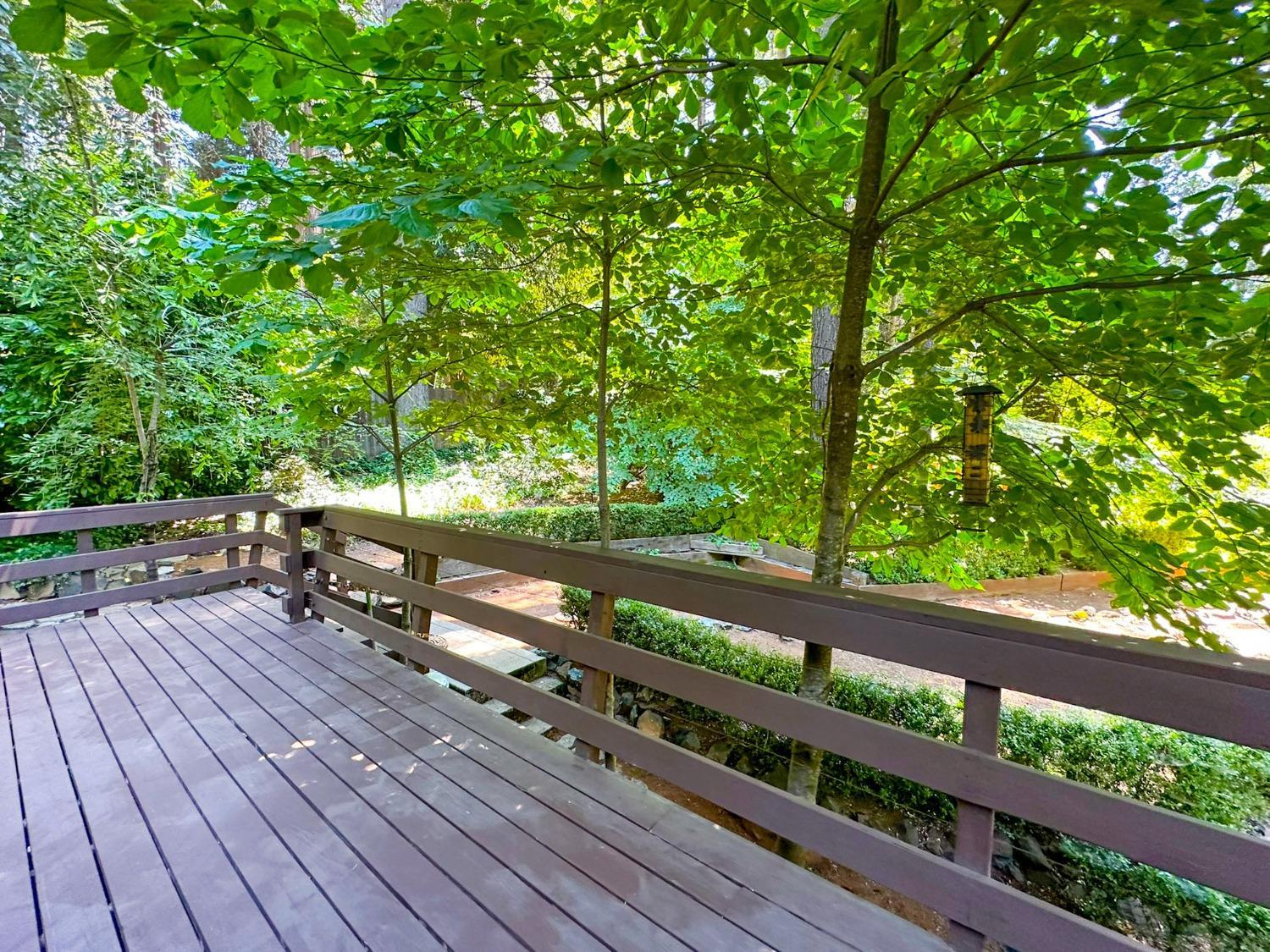 16878 Pasquale Road Nevada City, CA 95959 - Photo 20 of 36 a view of outdoor space with deck and wooden floor
