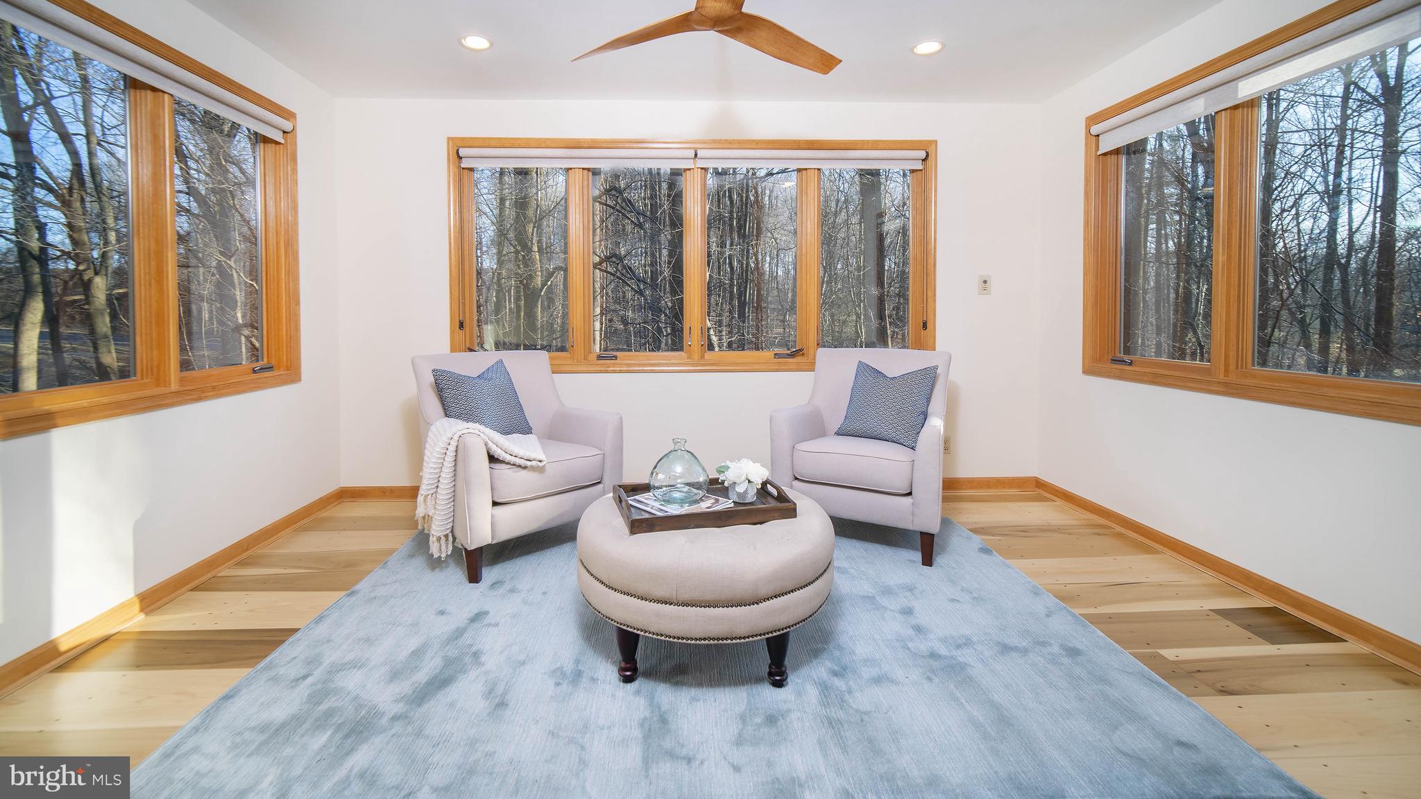 339 High Ridge Road Chadds Ford, PA 19317 - Photo 15 of 28 Glass Panel Pocket Doors Private MBR Sitting Area