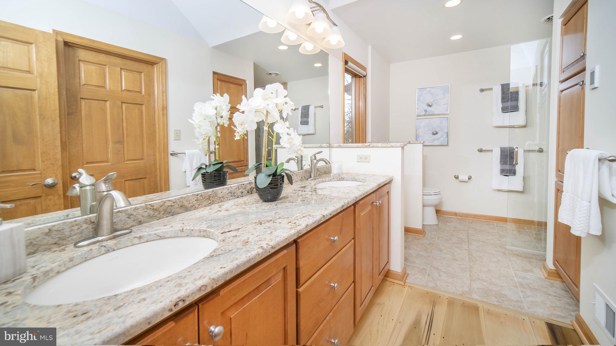 339 High Ridge Road Chadds Ford, PA 19317 - Photo 16 of 28 Double Vanity & Heated Floors in Master Bath