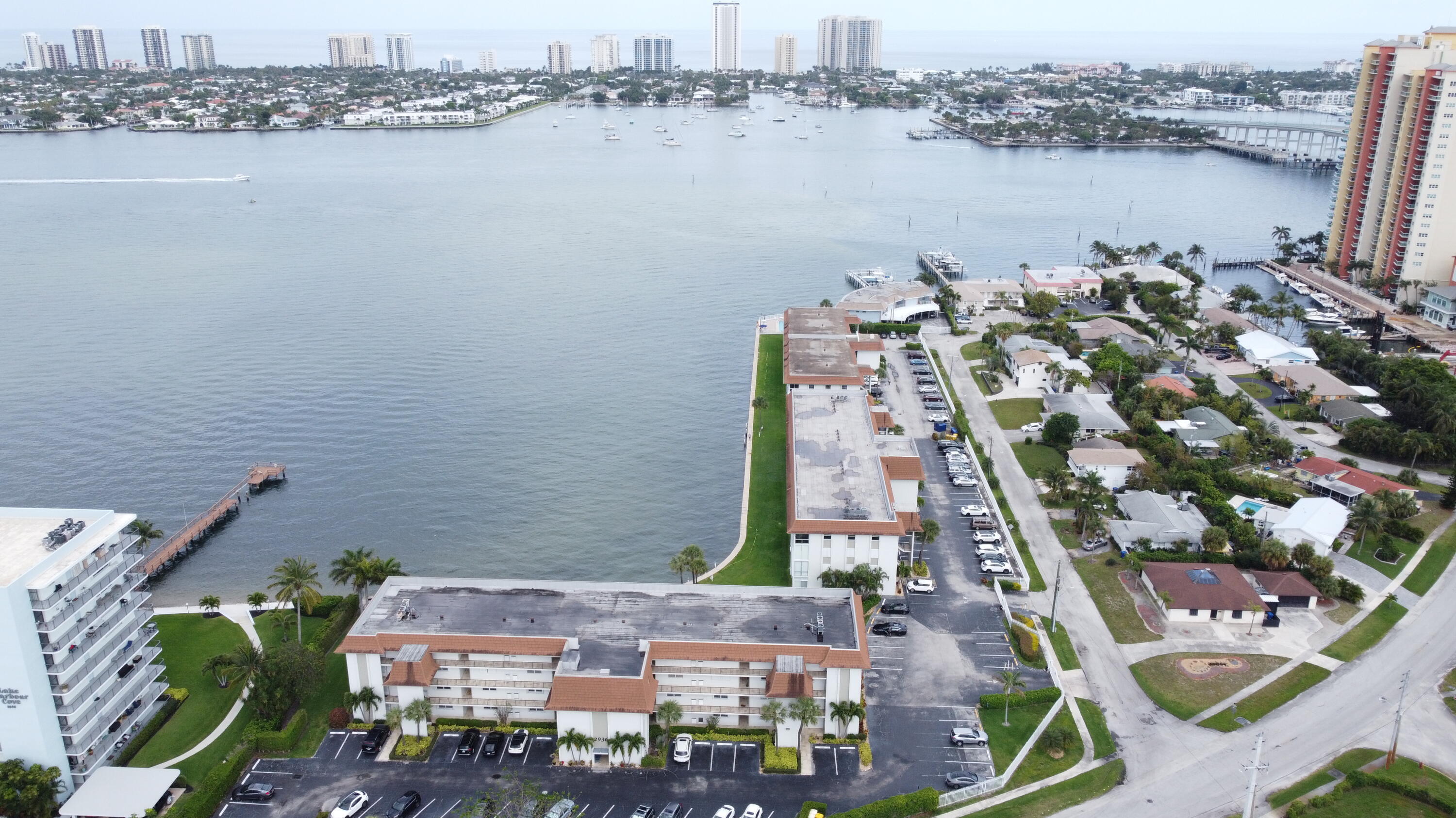 410 Wilma Circle, Unit 308 Riviera Beach, FL 33404 - Photo 16 of 27 a view of a city and lake