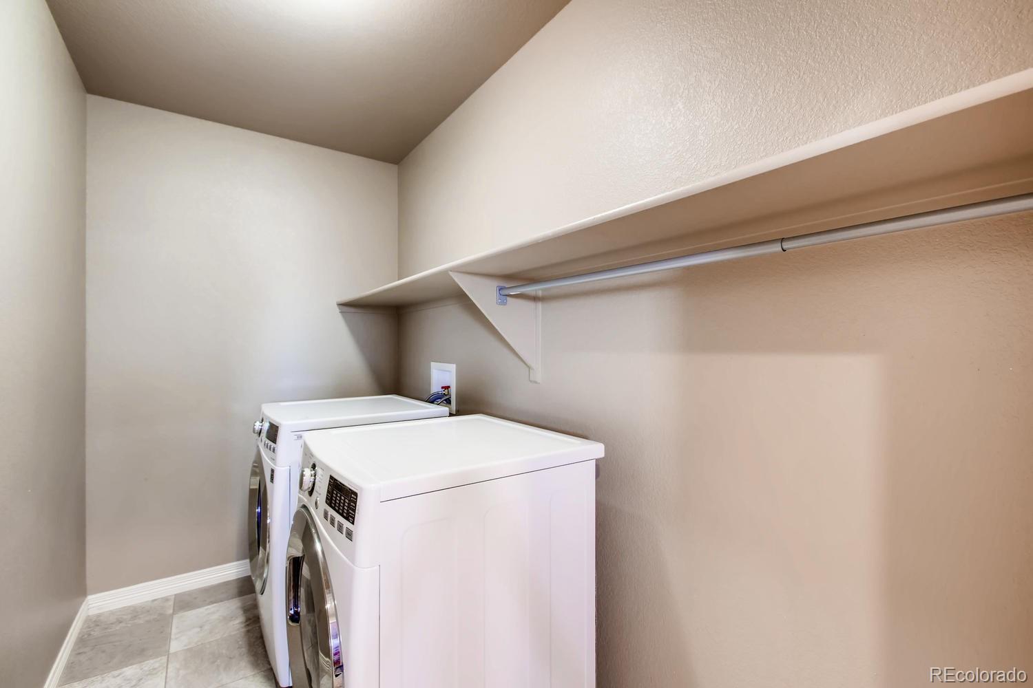 2184 Reed Grass Way Colorado Springs, CO 80915 - Photo 25 of 29 a utility room with dryer and washer