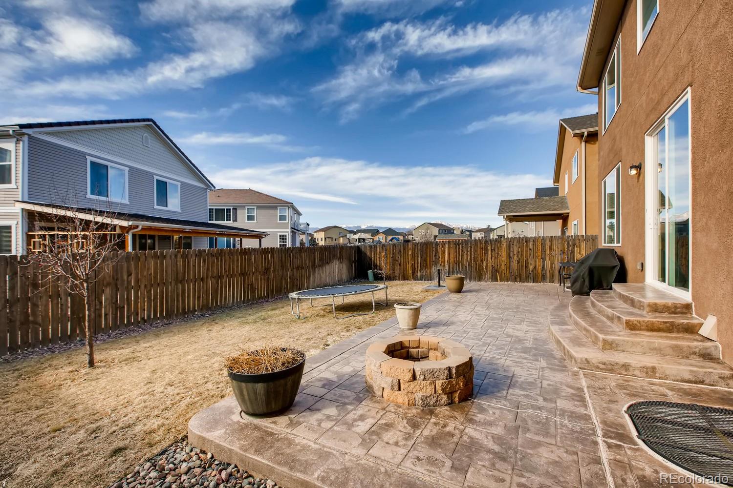 2184 Reed Grass Way Colorado Springs, CO 80915 - Photo 27 of 29 a view of a terrace with furniture and city view