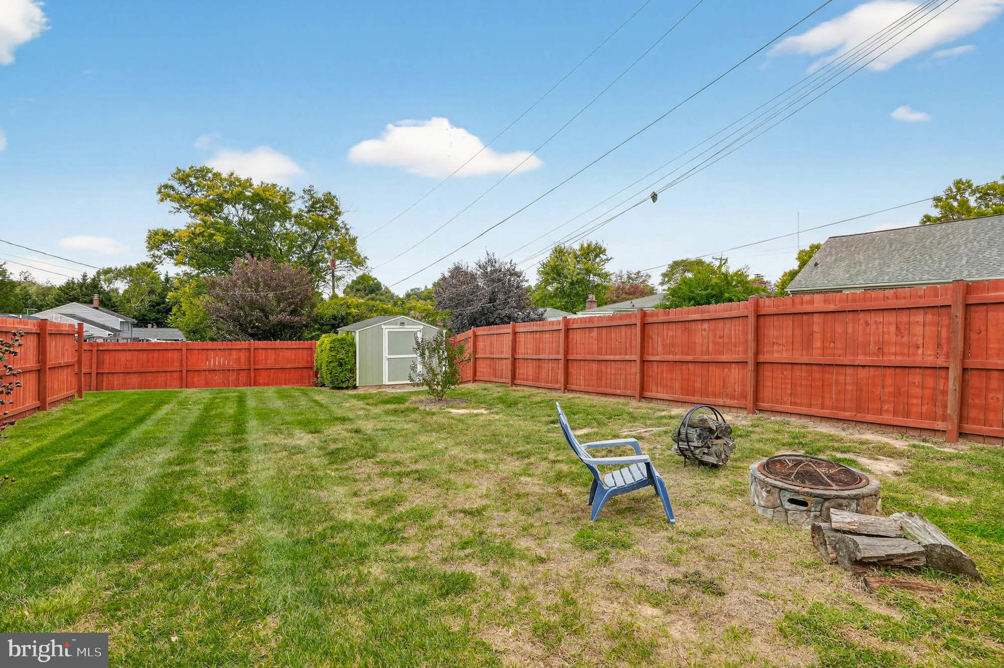 1920 Drummond Road Catonsville, MD 21228 - Photo 38 of 45 a view of a backyard with table and chairs