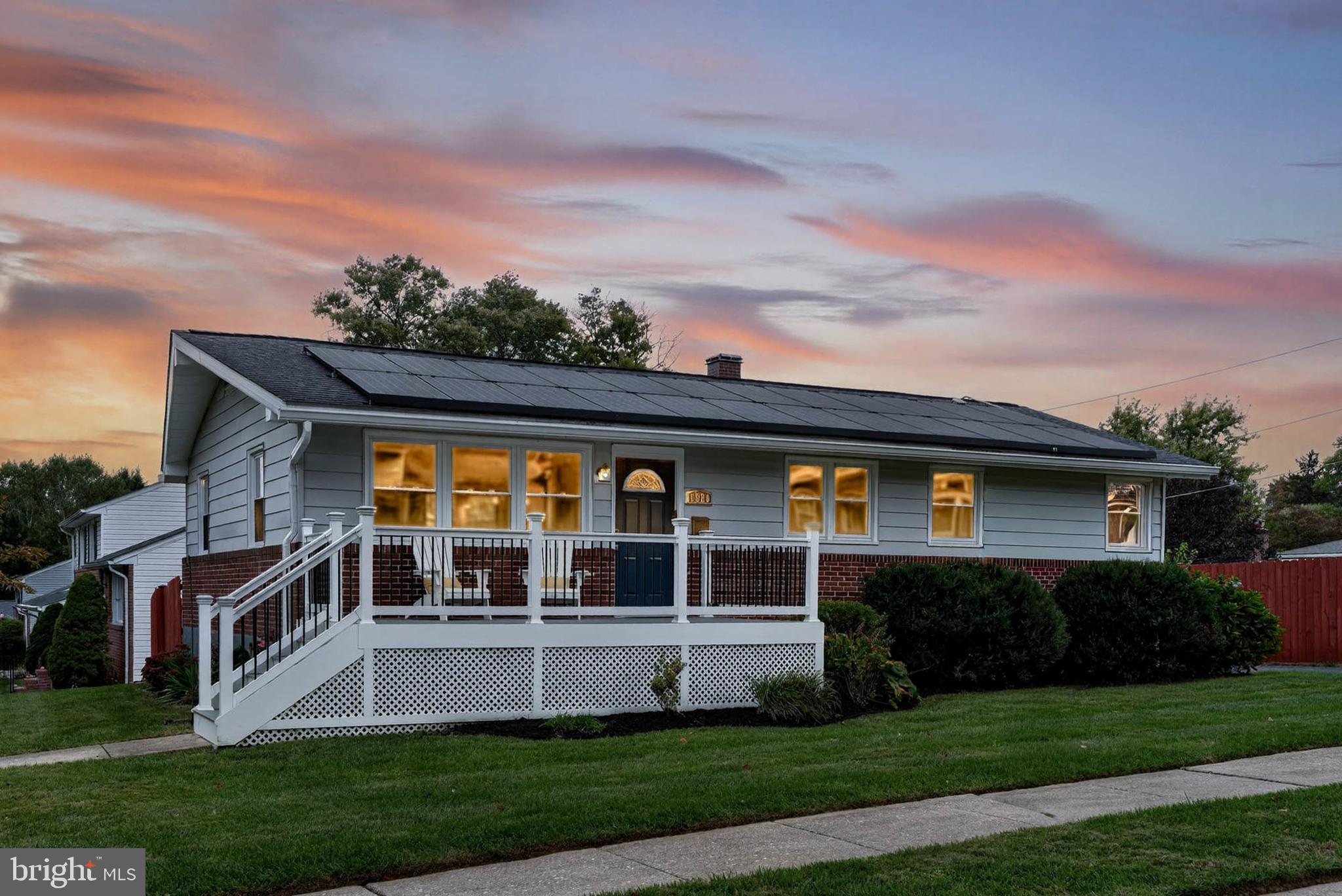 1920 Drummond Road Catonsville, MD 21228 - Photo 41 of 45 a front view of house with yard and green space