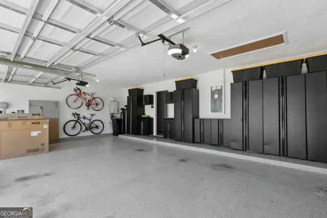 a big yard with lots of green space