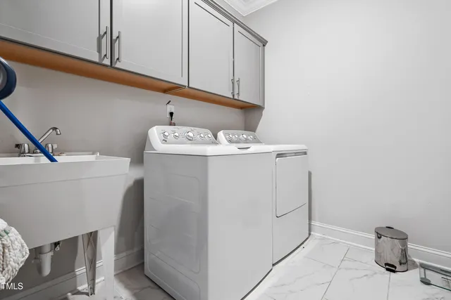 a view of a storage & utility room