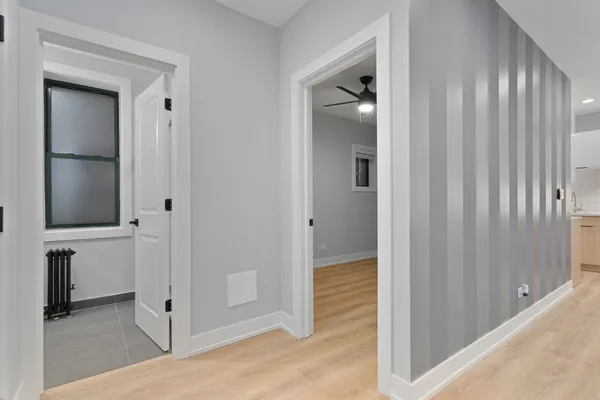 wooden floor in a gallery