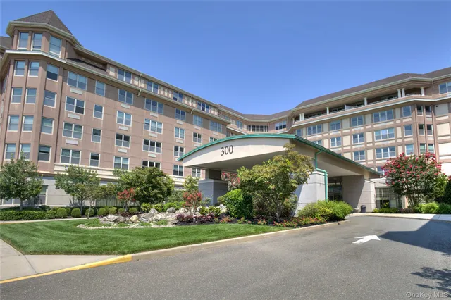 a front view of a building