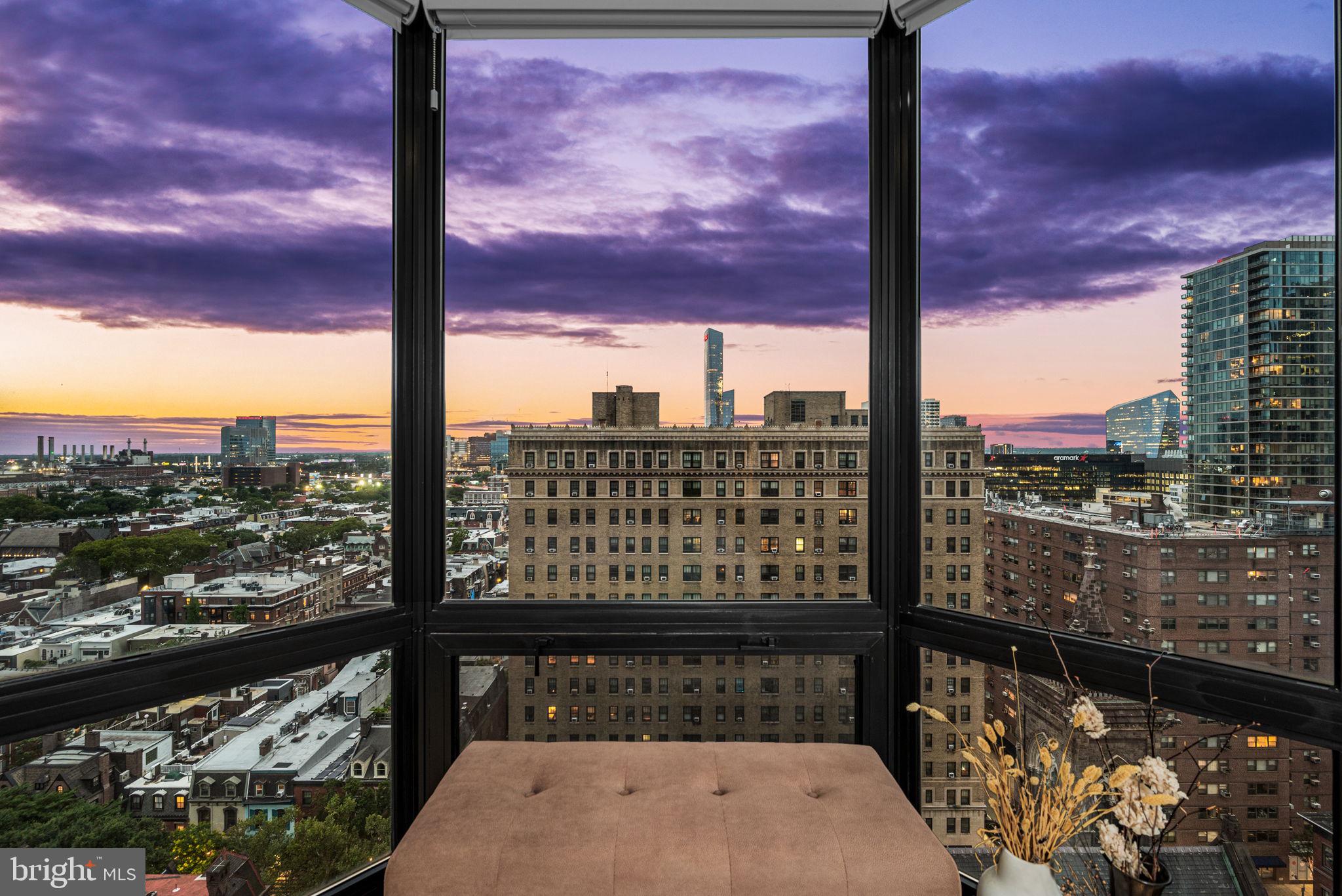 2020 Walnut Street, Unit 19LM Philadelphia, PA 19103 - Photo 27 of 60 a view of city from a balcony