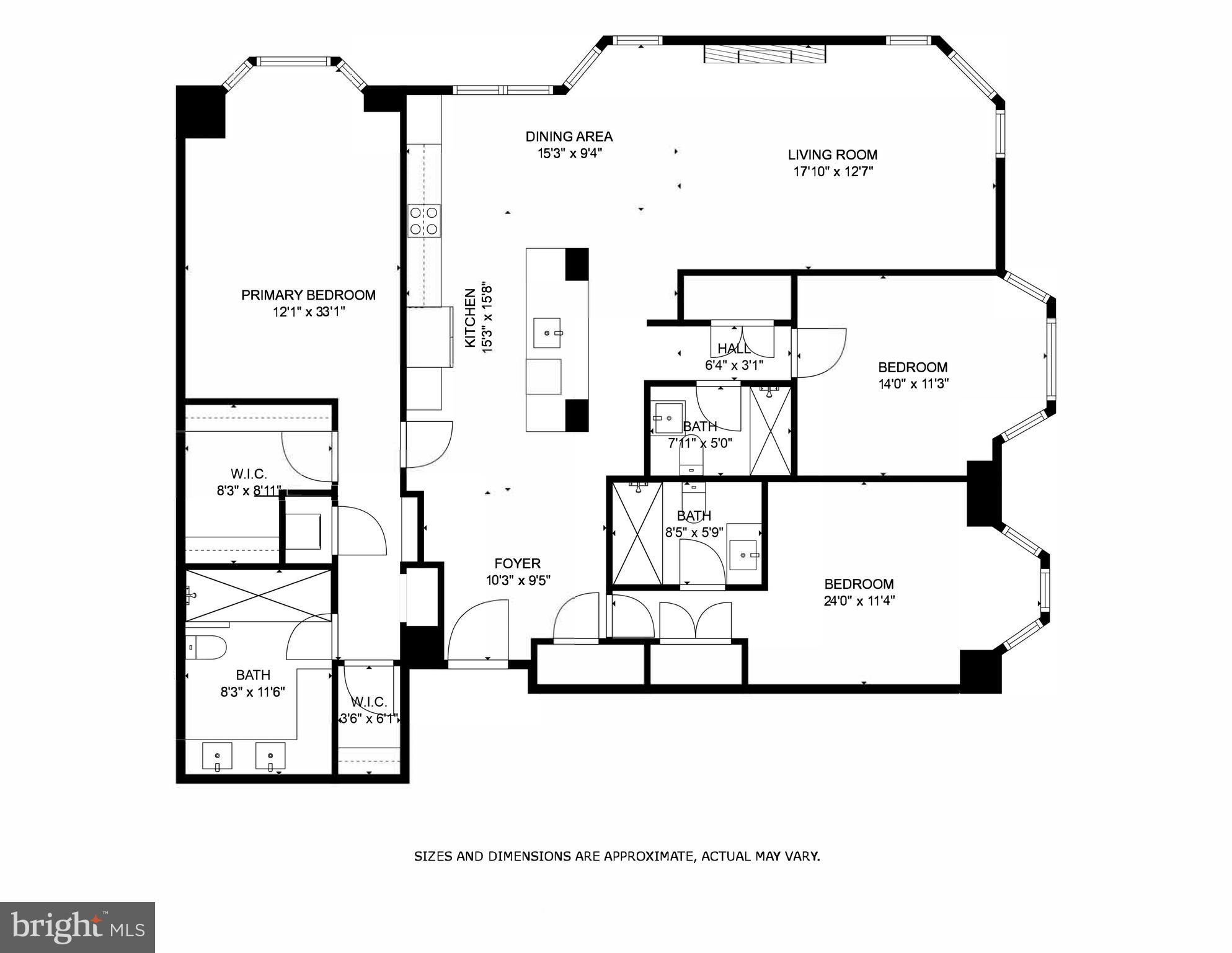 2020 Walnut Street, Unit 19LM Philadelphia, PA 19103 - Photo 60 of 60 Floorplan