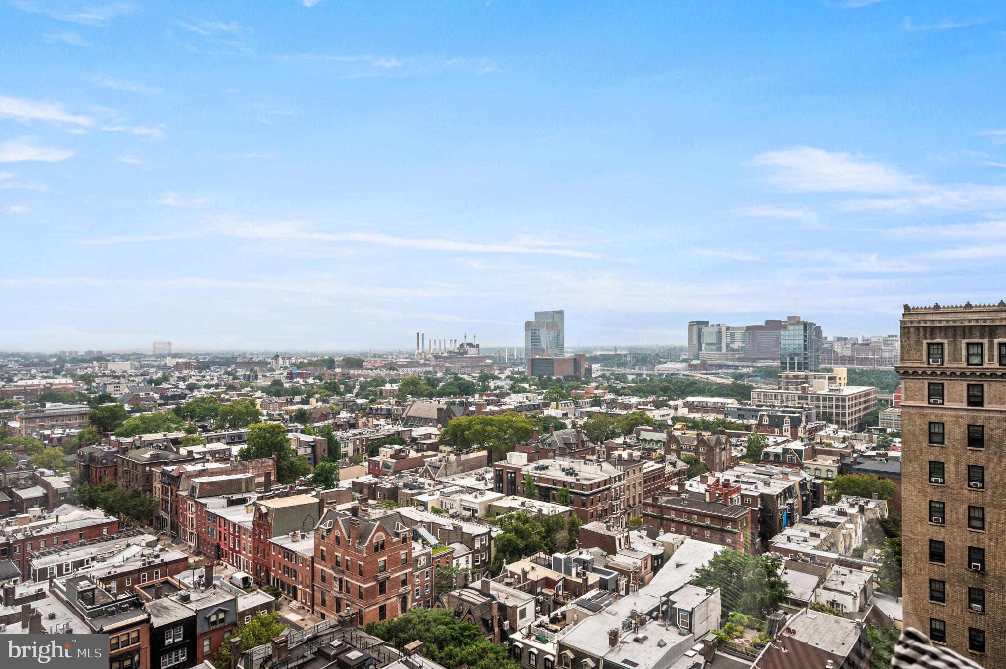 2020 Walnut Street, Unit 19LM Philadelphia, PA 19103 - Photo 39 of 60 an aerial view of a city