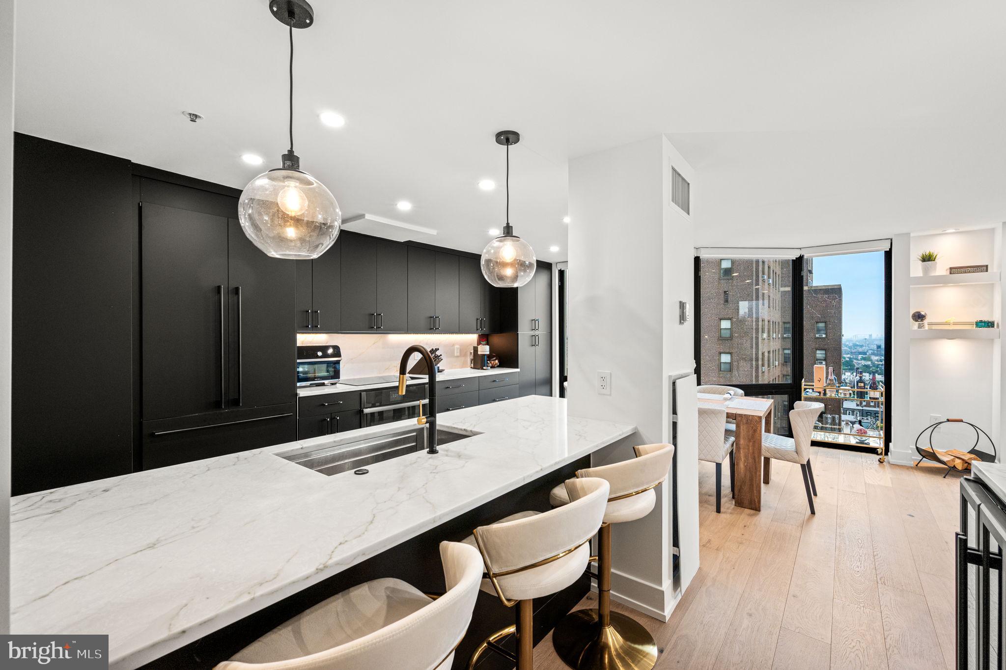 2020 Walnut Street, Unit 19LM Philadelphia, PA 19103 - Photo 8 of 60 Kitchen Island