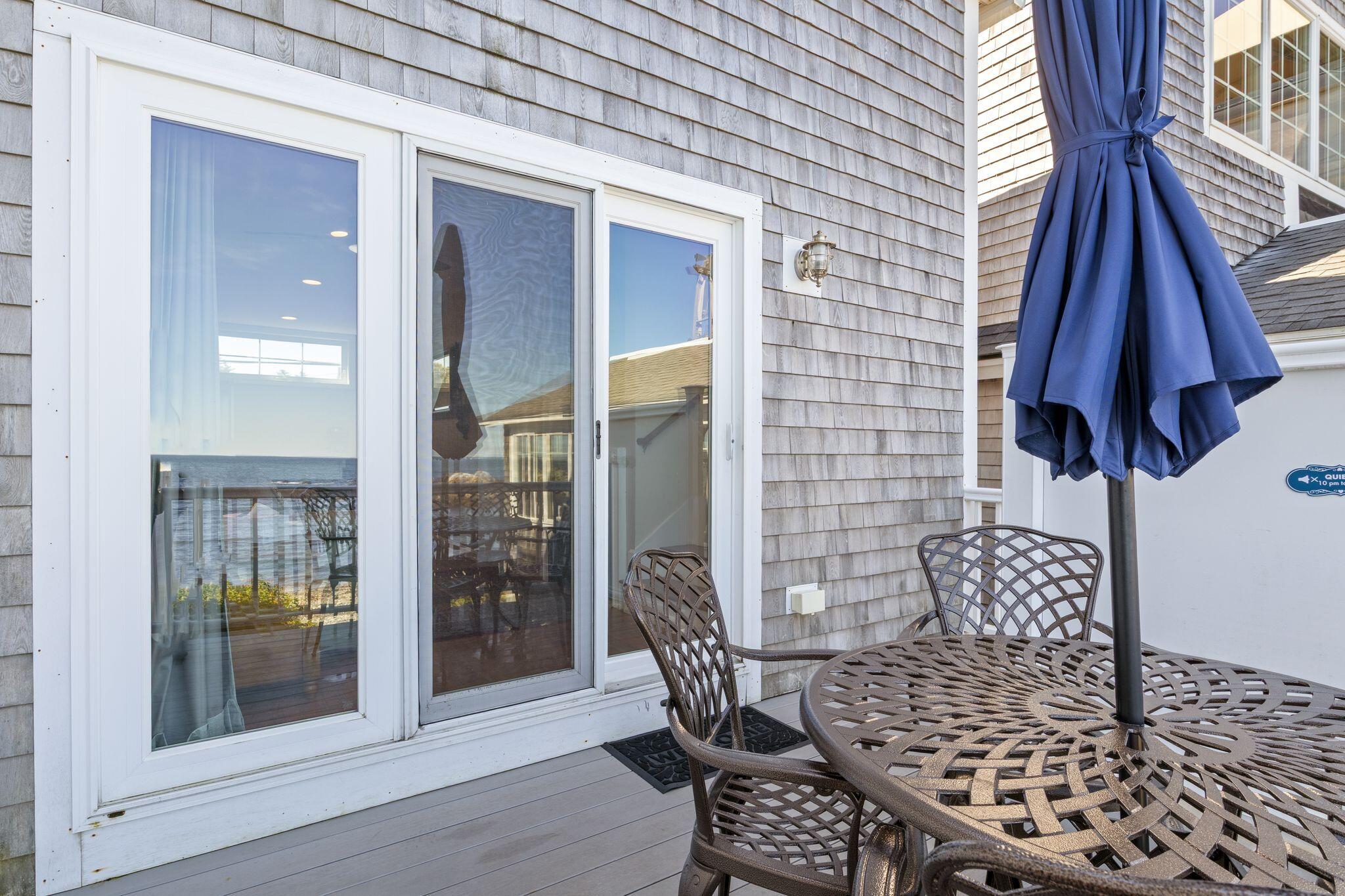 113 Perkins Cove Road Ogunquit, ME 03907 - Photo 8 of 28 deck to door