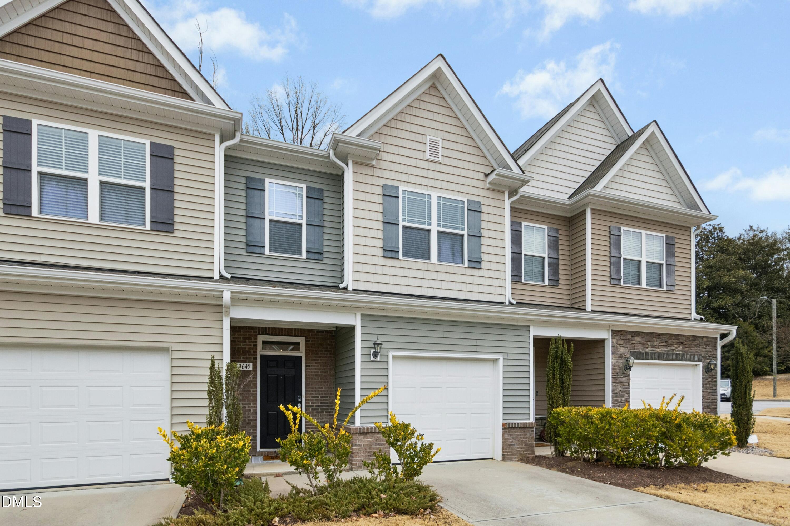 3645 Water Mist Lane Raleigh, NC 27604 - Photo 29 of 29 a front view of a house with garden