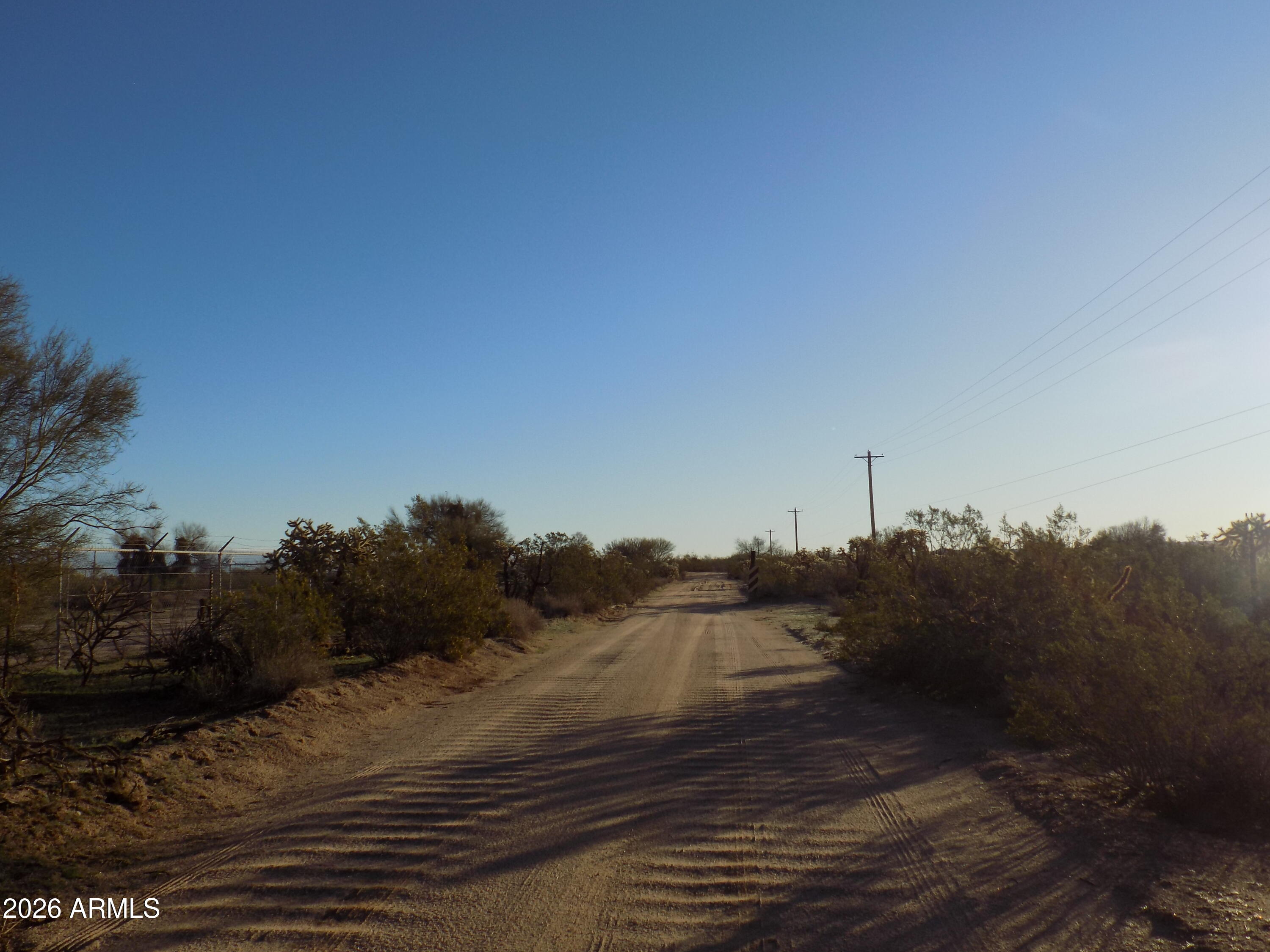 Tbd East Cactus Forest Road Florence, AZ 85132 - Photo 25 of 26 a view of a road from a yard