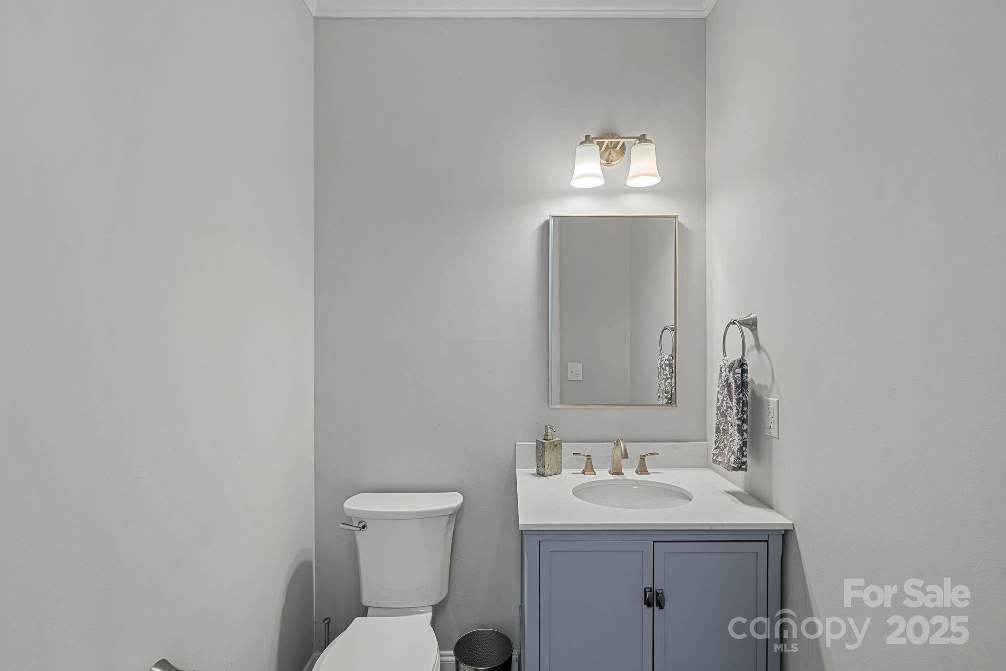 18334 Dembridge Drive Davidson, NC 28036 - Photo 16 of 35 a bathroom with a toilet sink and mirror