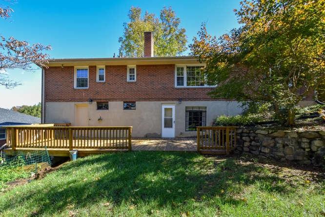2227 Hunters Road Southwest Roanoke, VA 24015 - Photo 17 of 18 2227 Hunters Rd SW Rear of house