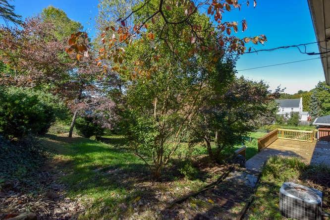 2227 Hunters Road Southwest Roanoke, VA 24015 - Photo 7 of 18 2227 Hunters Rd SW back yard views