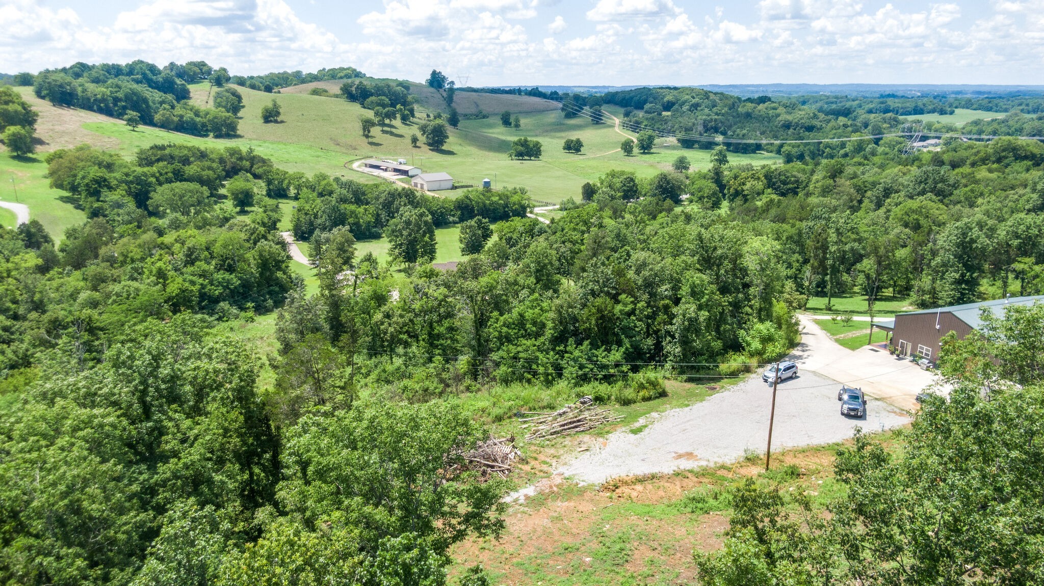 1372 Cliff Amos Road Spring Hill, TN 37174 - Photo 47 of 49 a view of a city with lush green forest