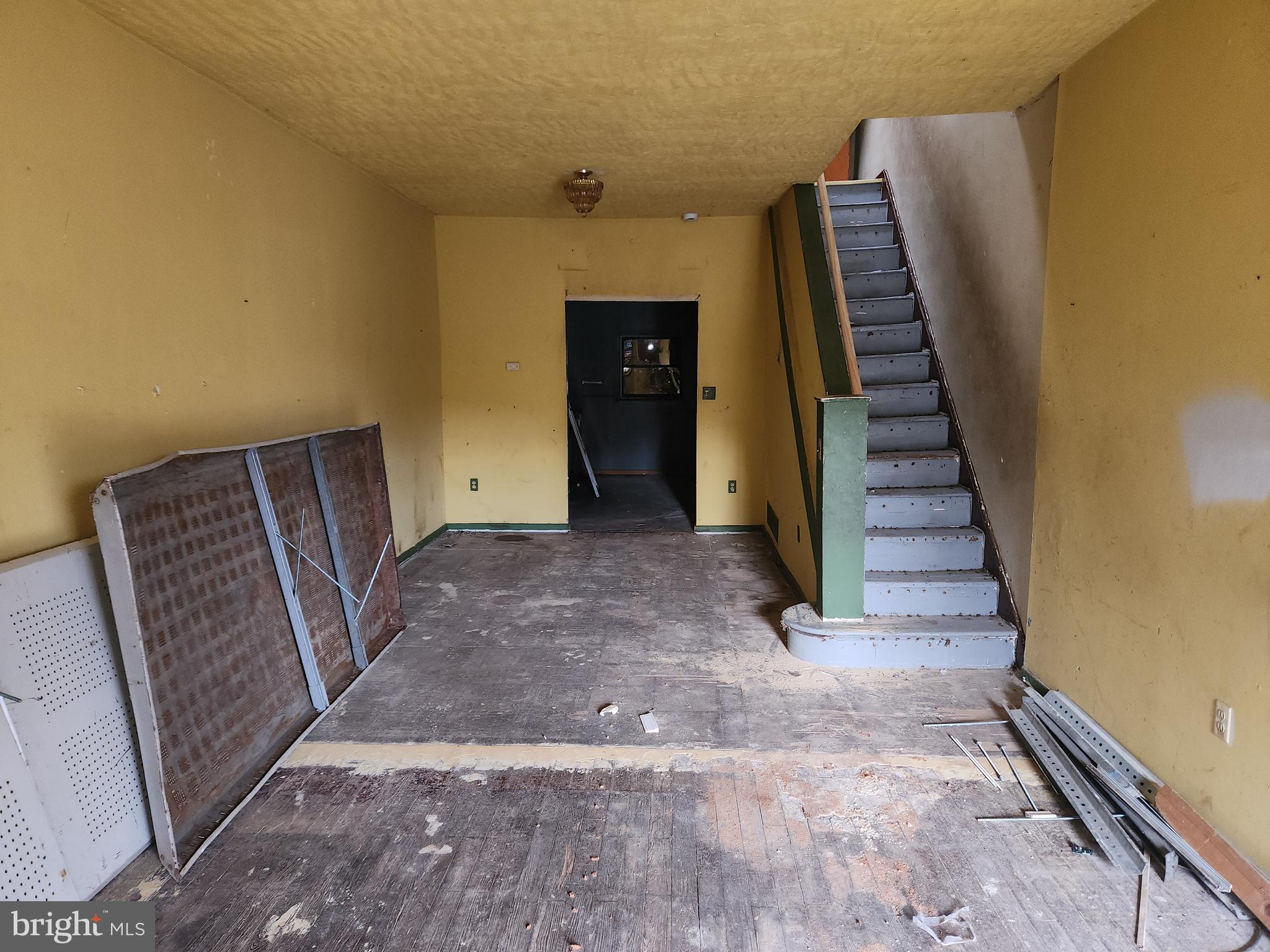3424 West Belvedere Avenue Baltimore, MD 21215 - Photo 2 of 14 a view of a hallway with staircase