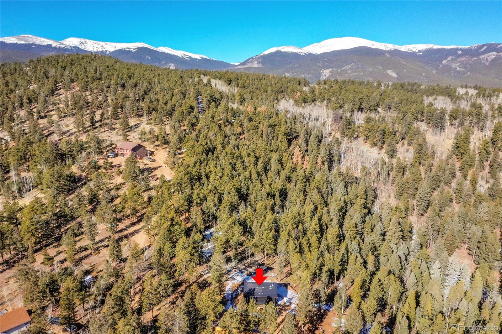148 Ridge Lane Bailey, CO 80421 - Photo 25 of 25 a view of a lush green hillside and a mountain