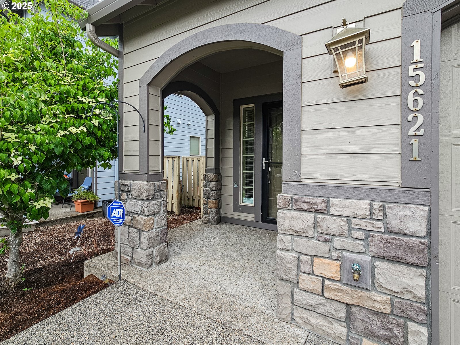 a view of house with outdoor space