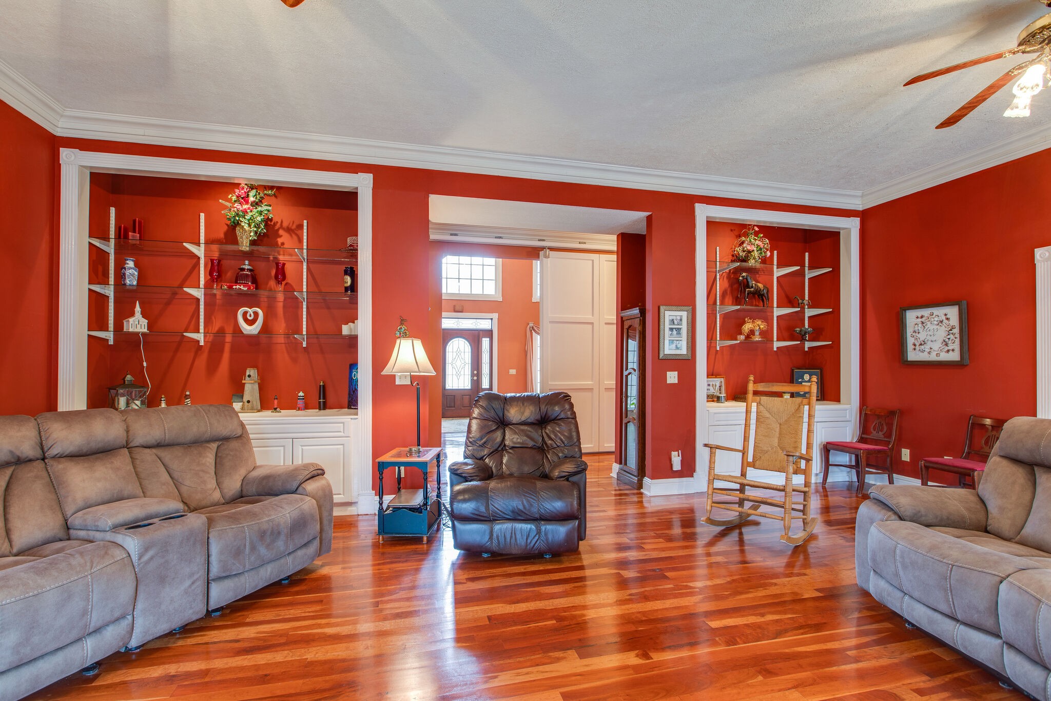 7217 Kingston Road Fairview, TN 37062 - Photo 13 of 50 a living room with furniture and wooden floor