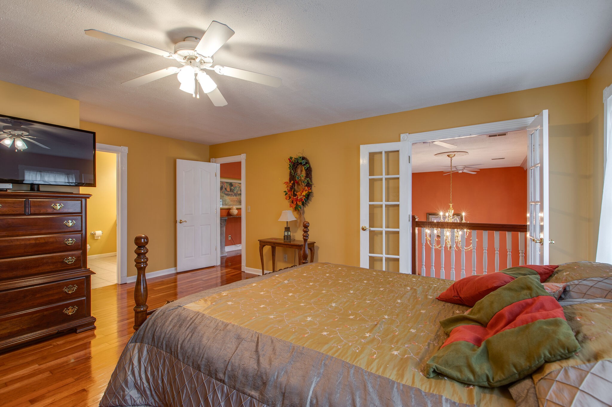 7217 Kingston Road Fairview, TN 37062 - Photo 32 of 50 a bed sitting in a bedroom next to a window