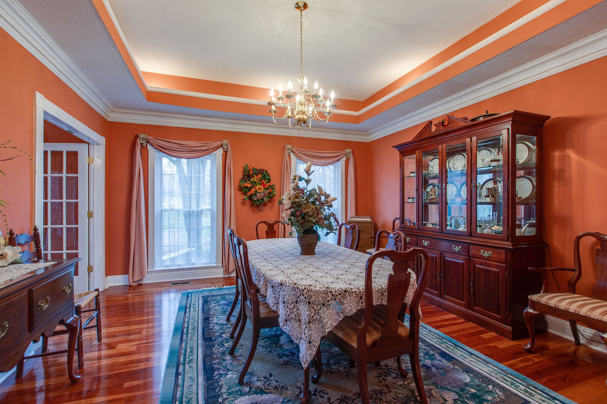 7217 Kingston Road Fairview, TN 37062 - Photo 7 of 50 a view of a dining room with furniture window and wooden floor