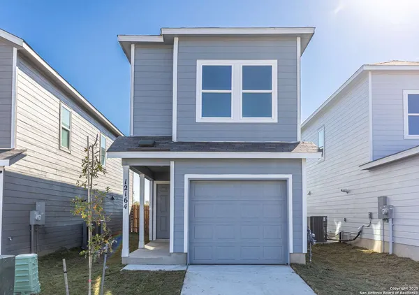 a view of a house with a porch