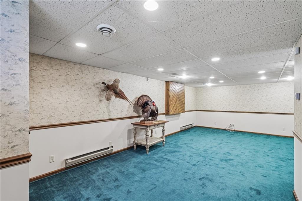 240 Hamburg Road Greenville, PA 16125 - Photo 23 of 41 Large basement family room is great for extra entertaining area