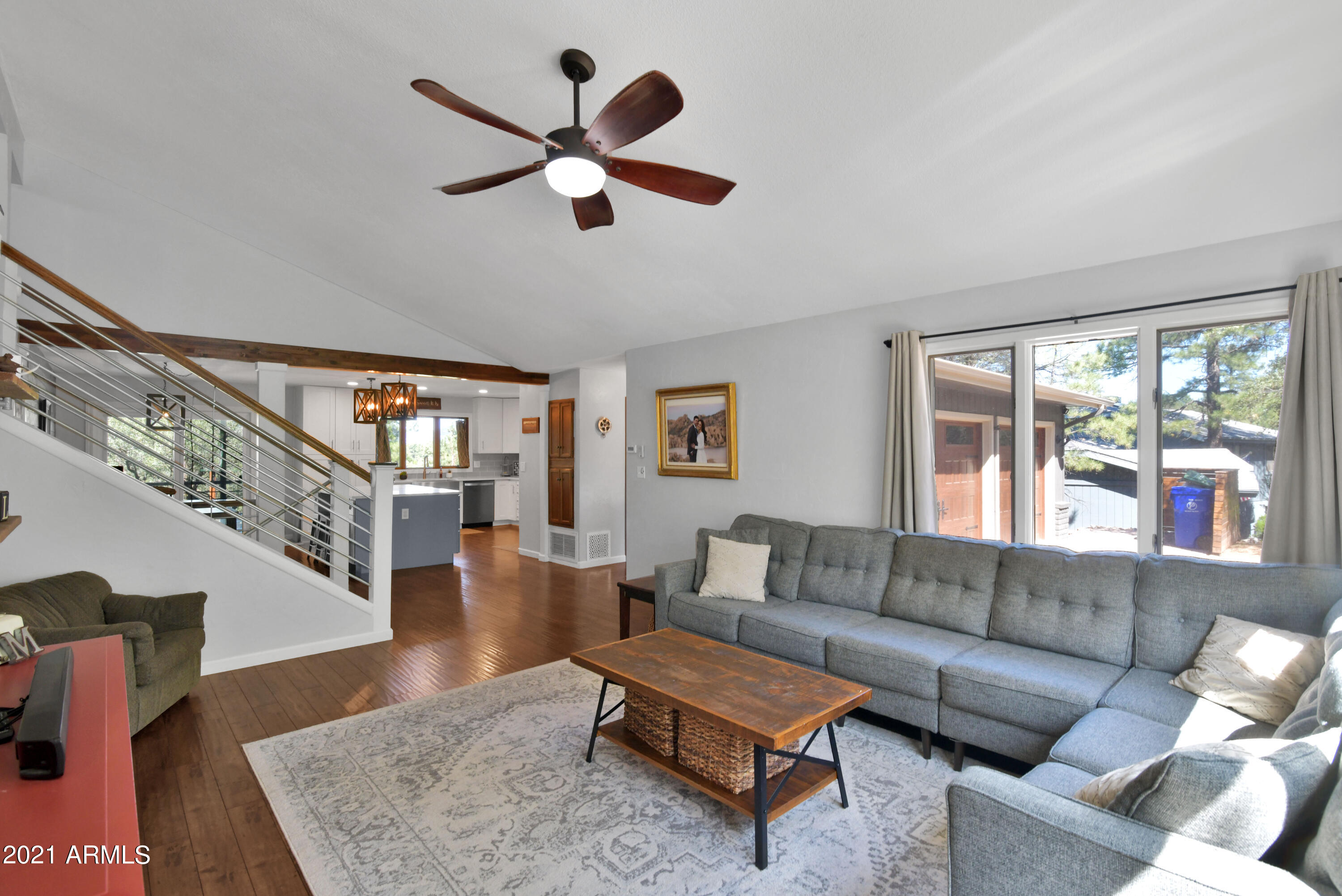 1260 Tanglewood Road Prescott, AZ 86303 - Photo 9 of 48 Living Room looking toward Kitchen
