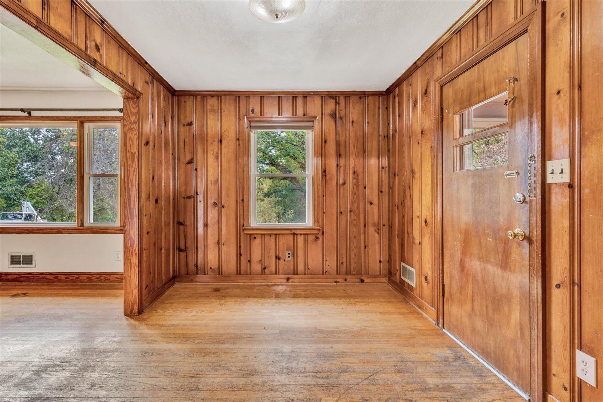 3526 Rutrough Road Southeast Roanoke, VA 24014 - Photo 13 of 33 a view of a door with wooden floor and a bathroom