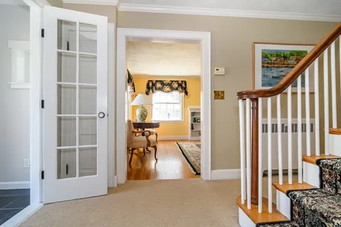 a view of a living room