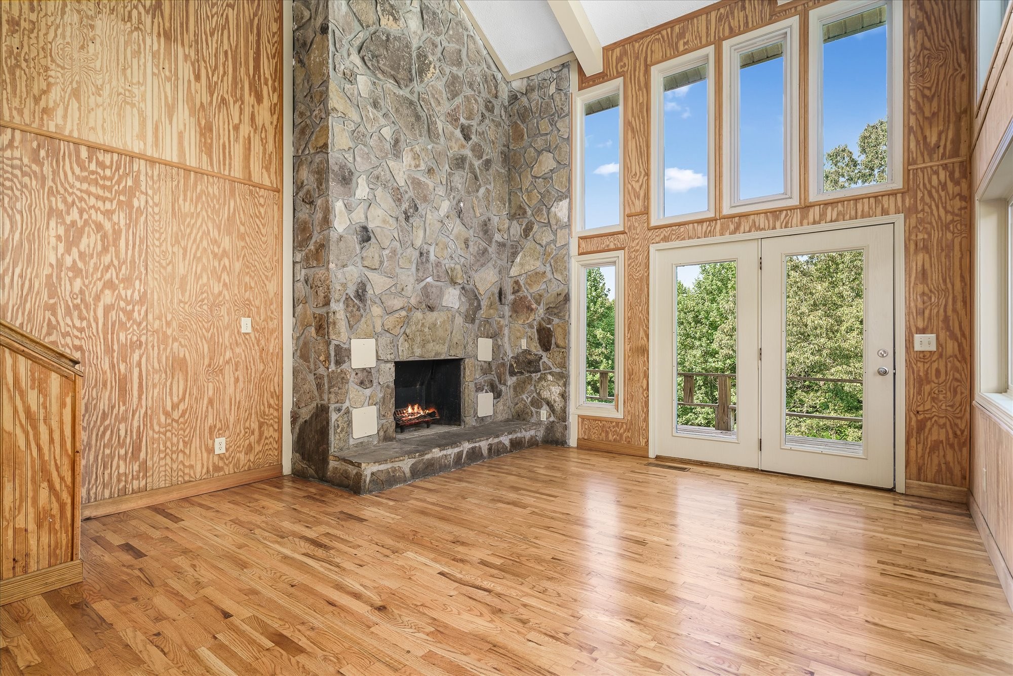 3916 Indian Mound Road Sparta, TN 38583 - Photo 12 of 48 a view of an empty room with a window and fireplace