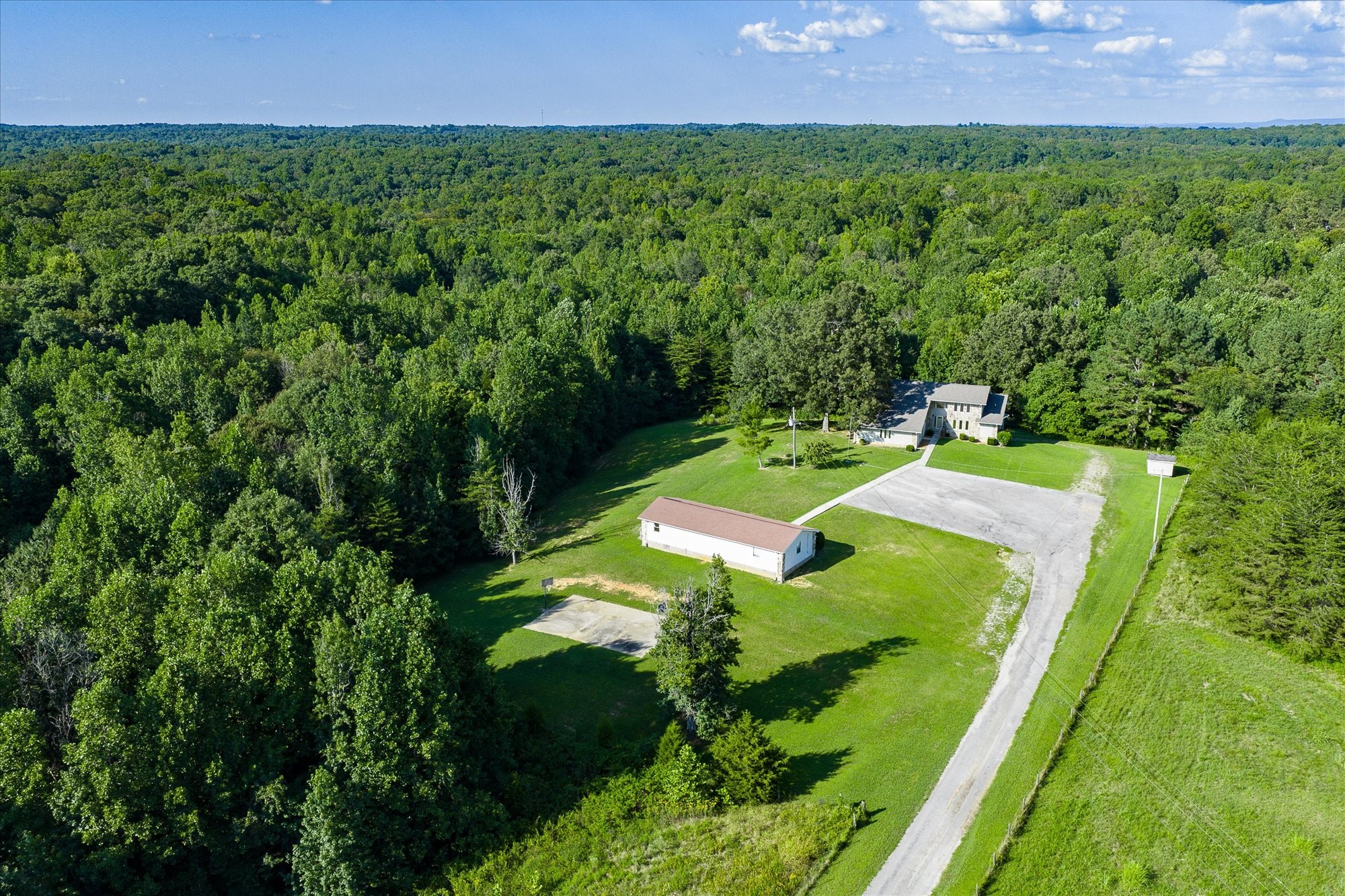 3916 Indian Mound Road Sparta, TN 38583 - Photo 42 of 48 a view of a big yard with a house