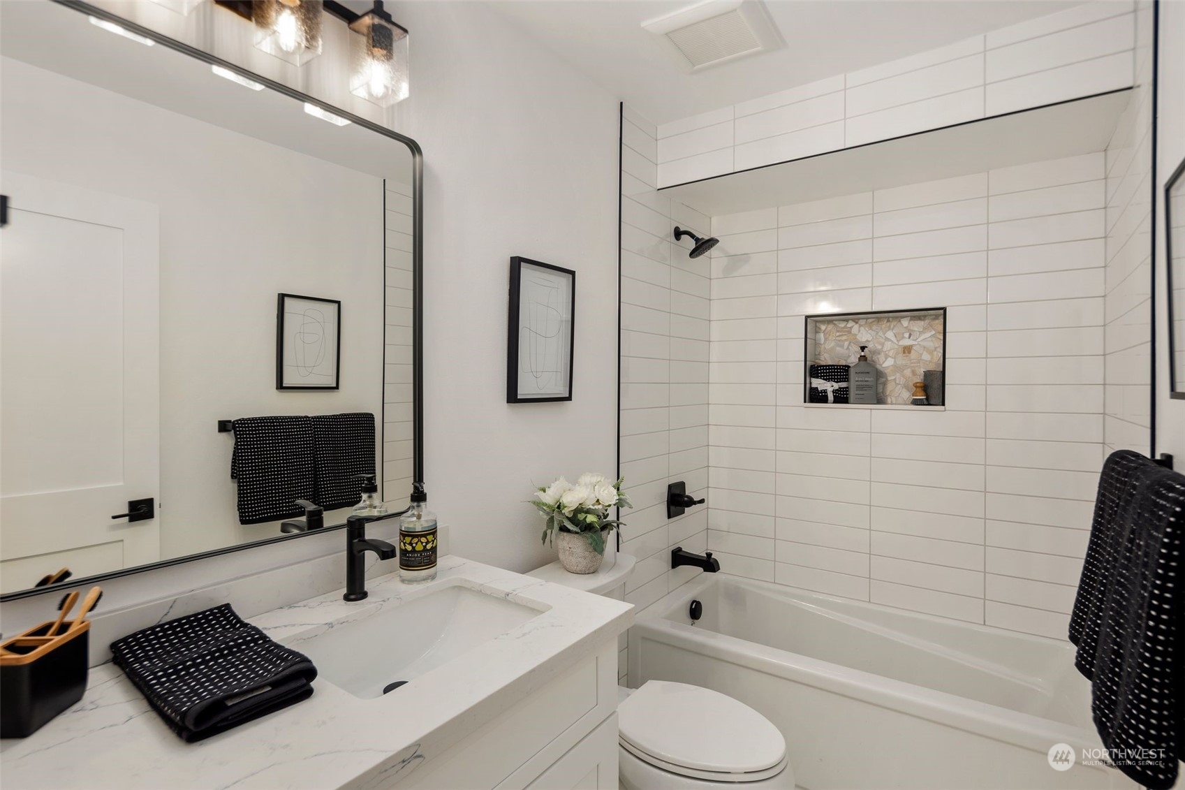 21109 Shell Valley Road Edmonds, WA 98026 - Photo 19 of 40 a bathroom with a sink toilet and shower
