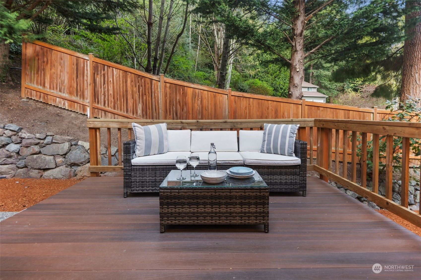 21109 Shell Valley Road Edmonds, WA 98026 - Photo 29 of 40 a view of sitting area in back yard