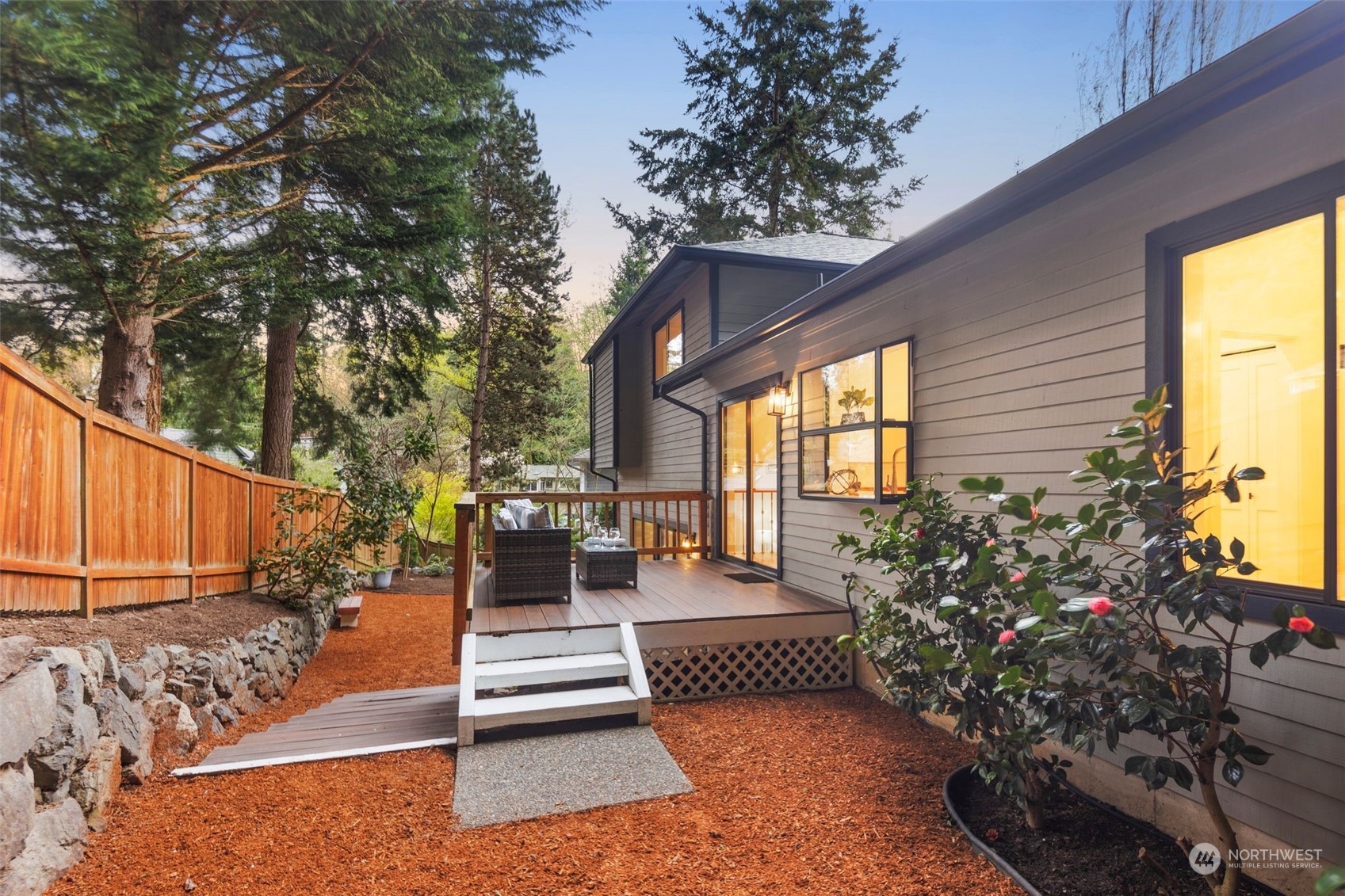 21109 Shell Valley Road Edmonds, WA 98026 - Photo 31 of 40 a view of a house with backyard and sitting area